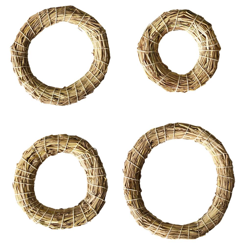 Creativity Handcraft Indoor And Outdoor Areas Door Wreath Environmentally Friendly Indoor And Outdoor Use Natural Straw Wreath
