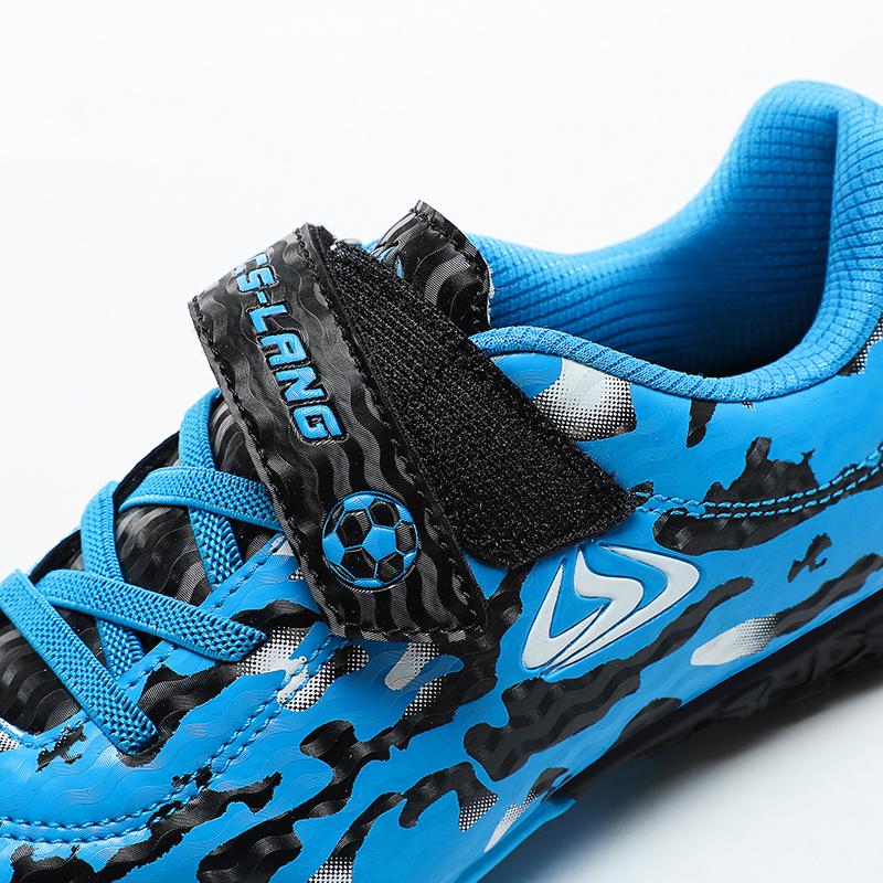 Kid's Football Boots Rubber Soft Soled Outdoor Youth Football Shoes Boys and Girls Competition Professional Training Football Shoes