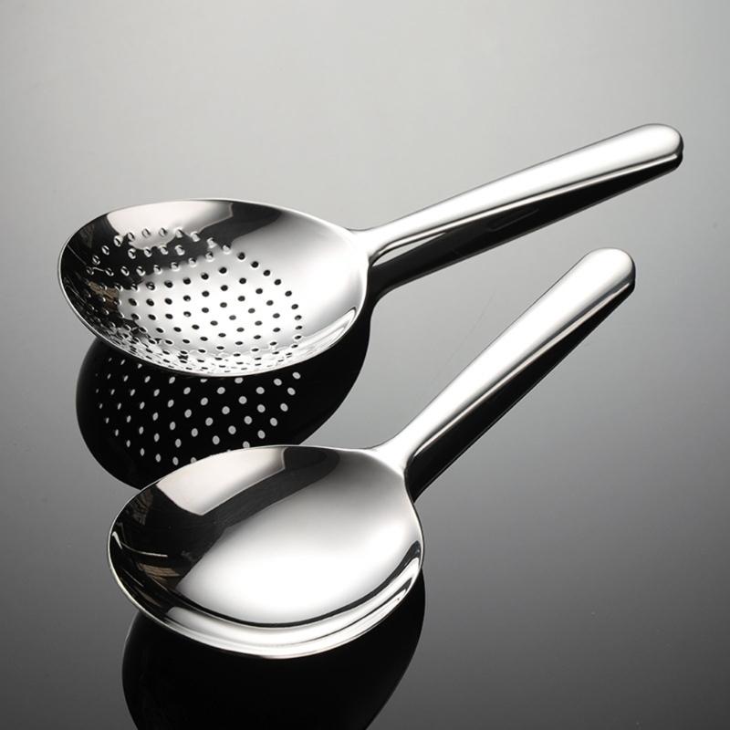 304 Stainless Steel Heat Resistant Short Handle Serving Spoon For Easy Portion Control Dishwasher Safe Kitchen Tool