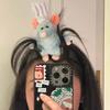 Disney Čepička Ratatouille Kreslená plyšová panenka Čelenka Francouzská široká spona do vlasů Fotostyl Headdress Kreativita Kawaii Dívčí dárek