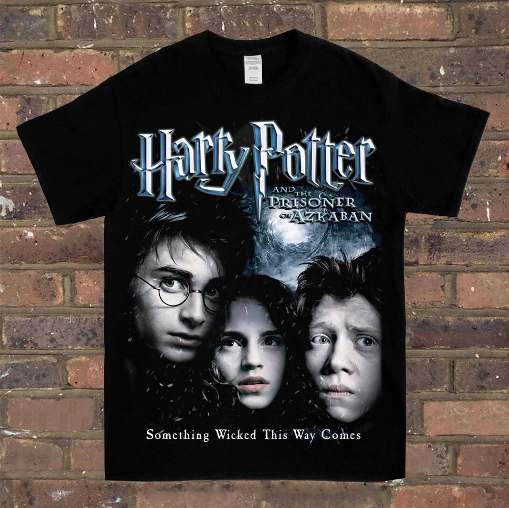 Harry Potter The Prisoner Of Azkaban Tee Black T Shirt M