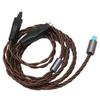 Replacement Headphone Cable Silver Plated Copper Earphone Cable for SENNHEISER HD650 HD660S HD6XX HD