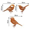 2024 Rusted Animal Silhouette Garden Flower Pot Decoration for Outdoor Courtyards and Grasslands