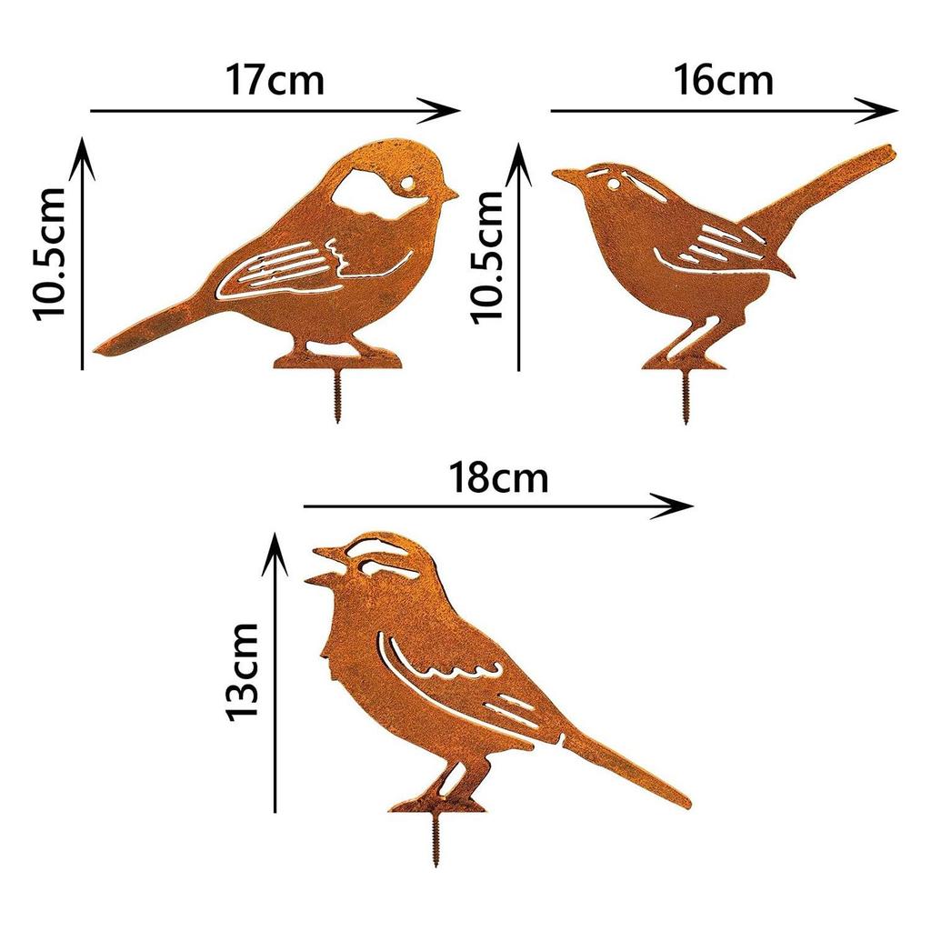 2024 Rusted Animal Silhouette Garden Flower Pot Decoration for Outdoor Courtyards and Grasslands