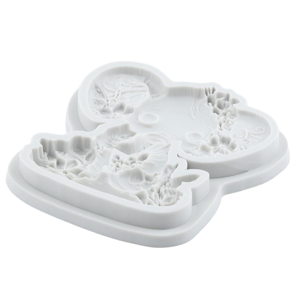 Elephant Silicone Molds Elephant Fondant Mold Cake Decorating Tools Cupcake Topper Candy Chocolate Gumpaste Mold