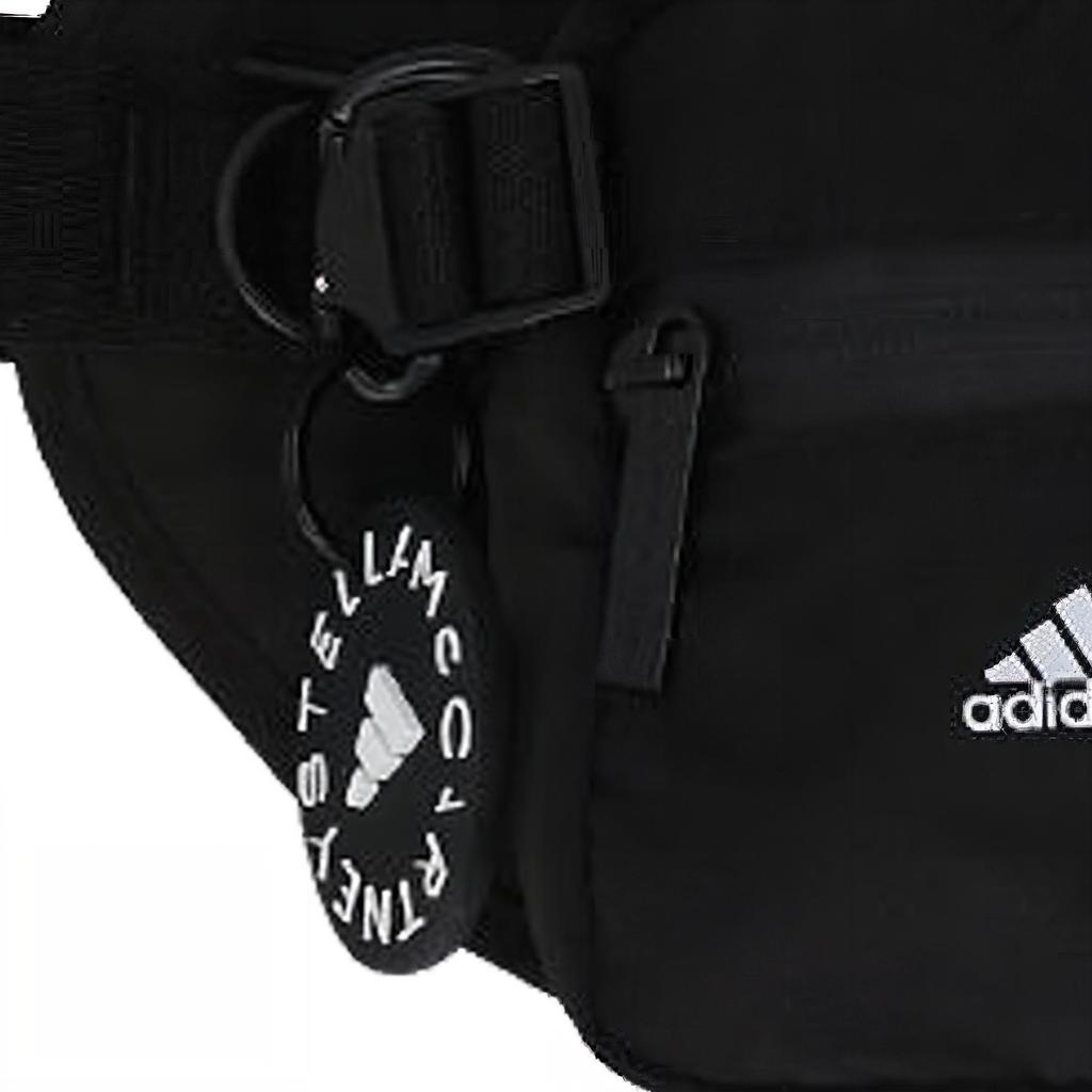 Adidas Sports Casual Recycled Nylon Waist Bag Regular Women Bags Black HB5781