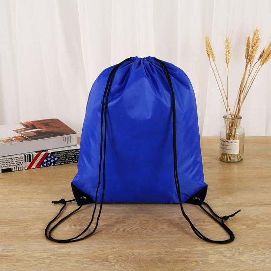 Folding Multifunctional Double-shoulder Braided Drawstring Backpack Bag for Sports