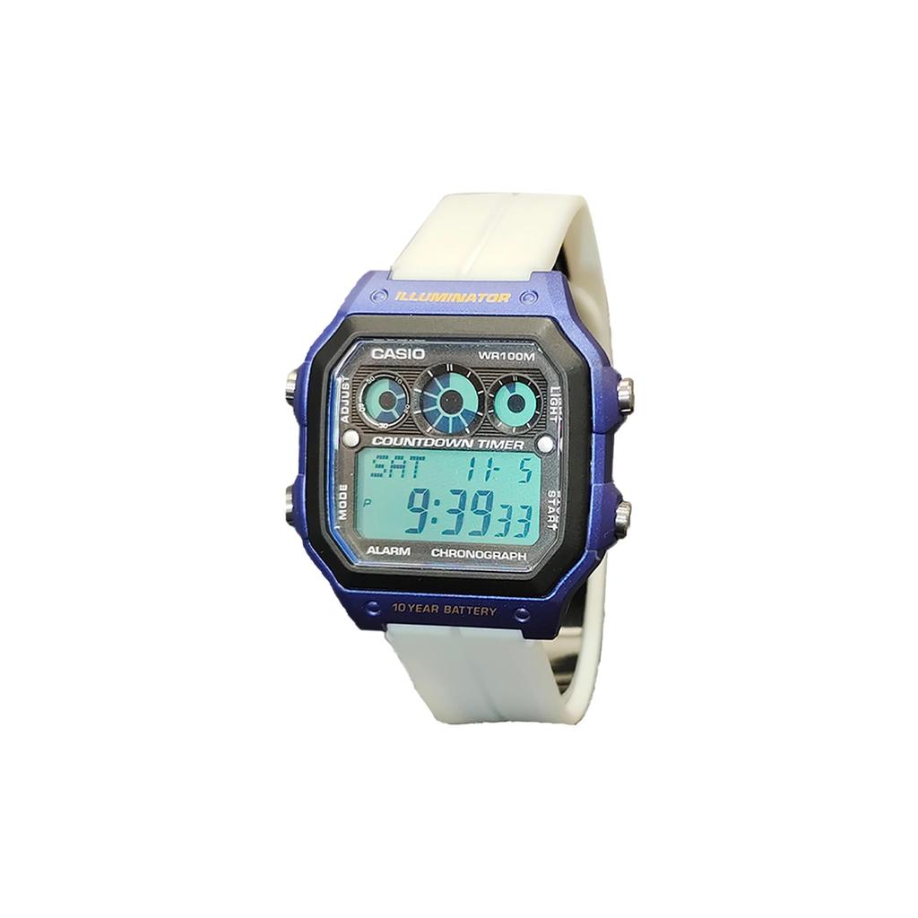 CASIO Custom Collection Quartz Movement Watch Men's Watches Black Dial AE-1300WH-2A(Watch5--)