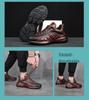 European 2023 Men's Leather Embossed Retro Trendy Casual Shoes