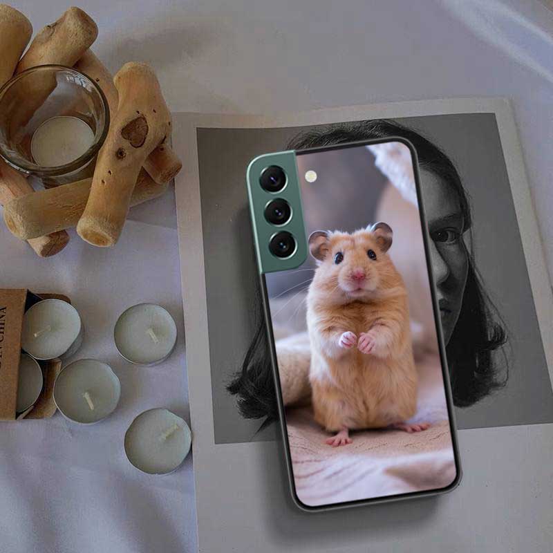 Hamsters With Hats Have Ears Phone Case For Samsung A17 A14 A24 A34 A54 A03S A04S A13 A23 A33 A53 A70 A50S A30 A40 A51 A41 A20E