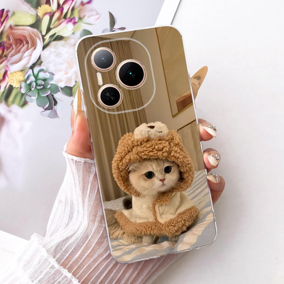 For Honor Power 5G Case DVD-AN80 DVD-AN00 Shockproof Cover Fashion Flower Marble Soft Silicone Fundas For Honor Power 2025 Coque