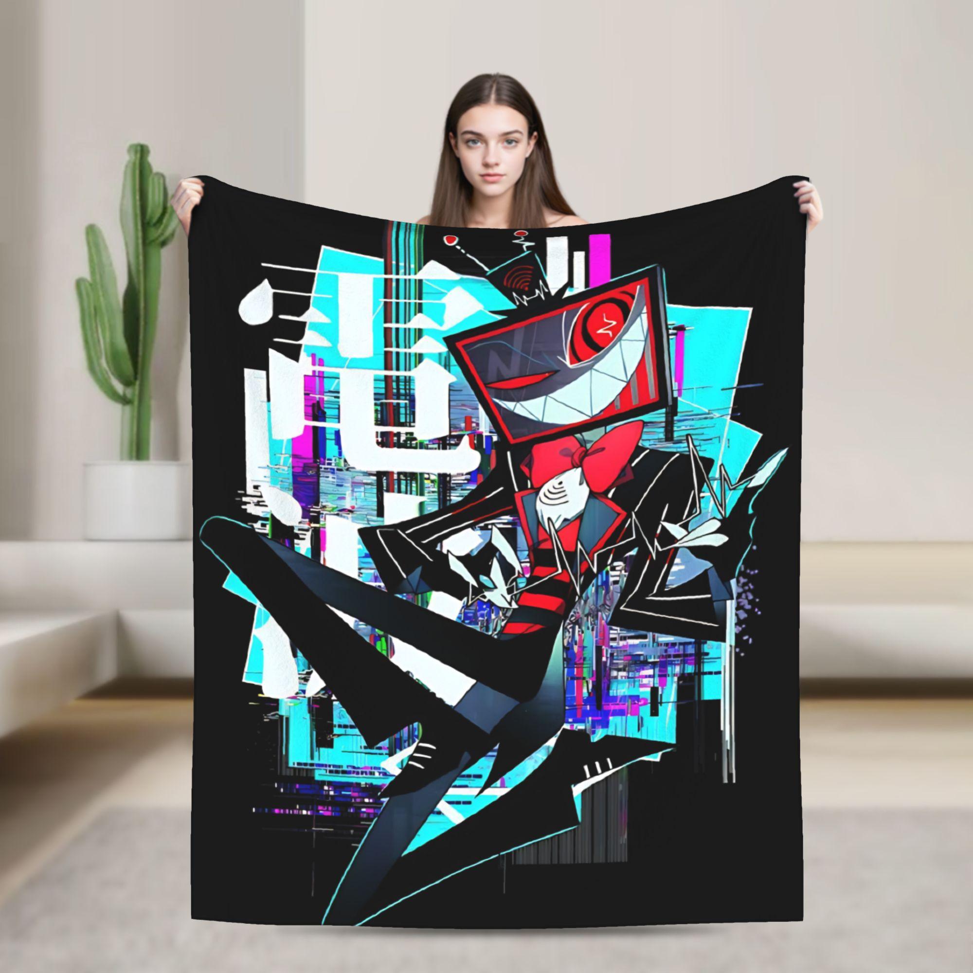

Vox Hazbined Blankets Fleece Awesome Warm Throw Blankets for Bed Sofa Textile Decor 75x90cm