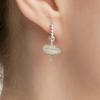 UNI.J [Cotidiano]Dots Signature Flower Silver Earring Ie407