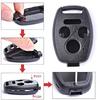 Replacement for 3+1 Buttons Keyless Entry Remote Honda Key Fob Case Fit for Honda 2008-2012 Accord 2006-2013 Civic EX 2009-2015 Pilot Fit for Honda