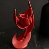 3D Printed Minimalist Abstract Rose Figurine – INS Style Home Desktop Decoration