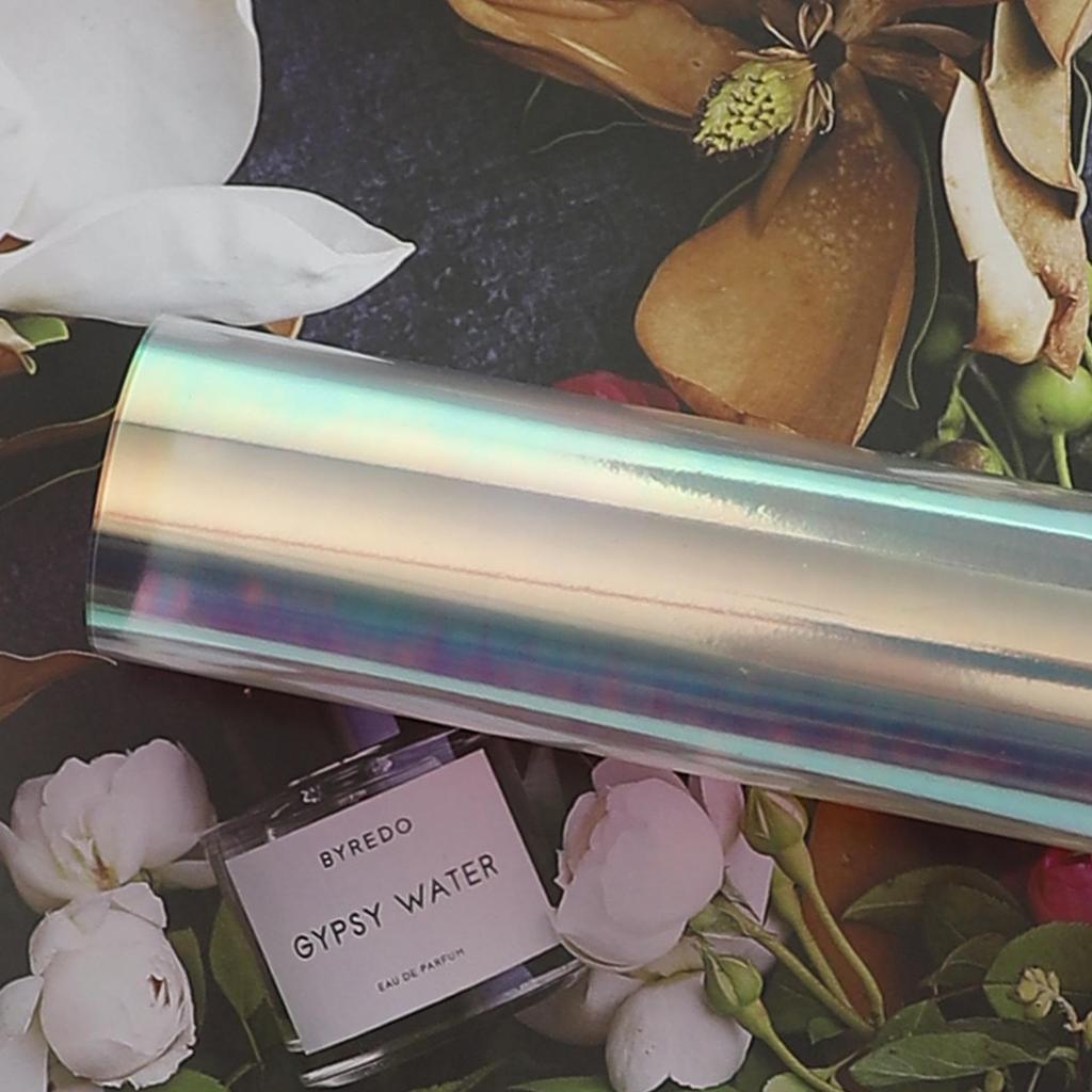 Shuanglan Rainbow Laser Flower Wrapping Paper - DIY Fantasy Gradient, Waterproof Bouquet Packaging Materials