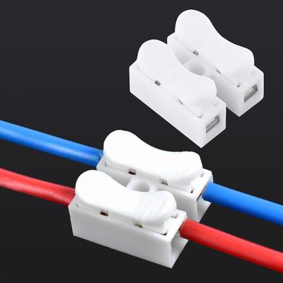 Quick Cable Wire Connector Electrical Cable Connectors No Screw Terminal Block Spring Clamp