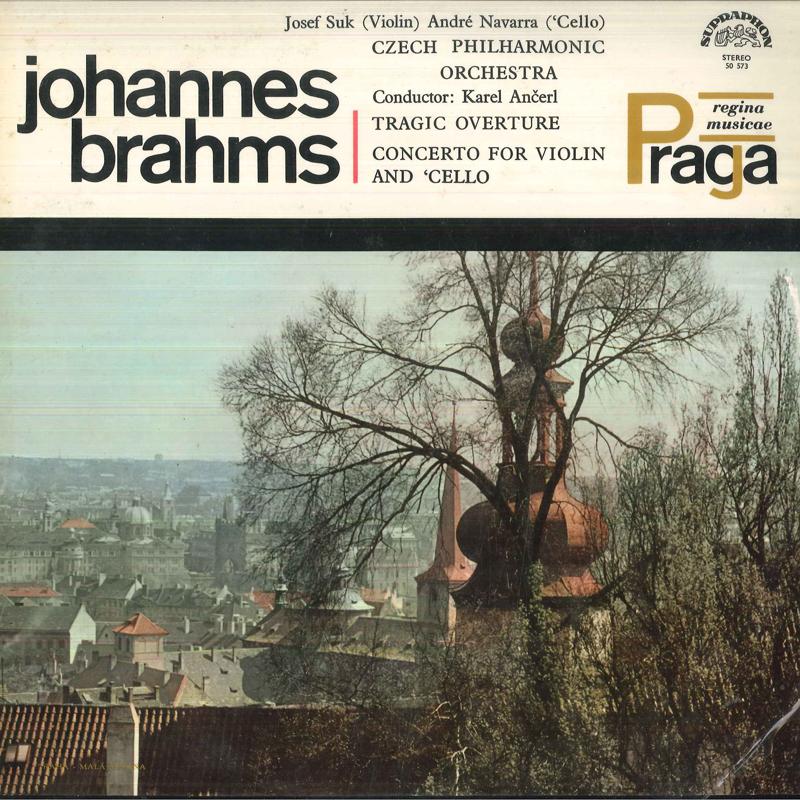 

LP Record JOSEF SUK, ANDRE NAVARRA, KAREL ANC - Brahms Concerto In A Minor For Viol 50573 SUPRAPHON 1975 Czechoslov Classical Used