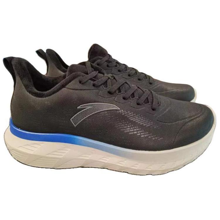 Anta Light Cloud Fleece Comfortable Fashion Fabric Synthetic Leather Non-Slip Wear-Resistant Low-Top Casual Running Shoes Men Sneaker 112345530-9