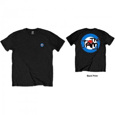The Jam Unisex Adult Target Logo Baksidetrykk Kortermet T-skjorte