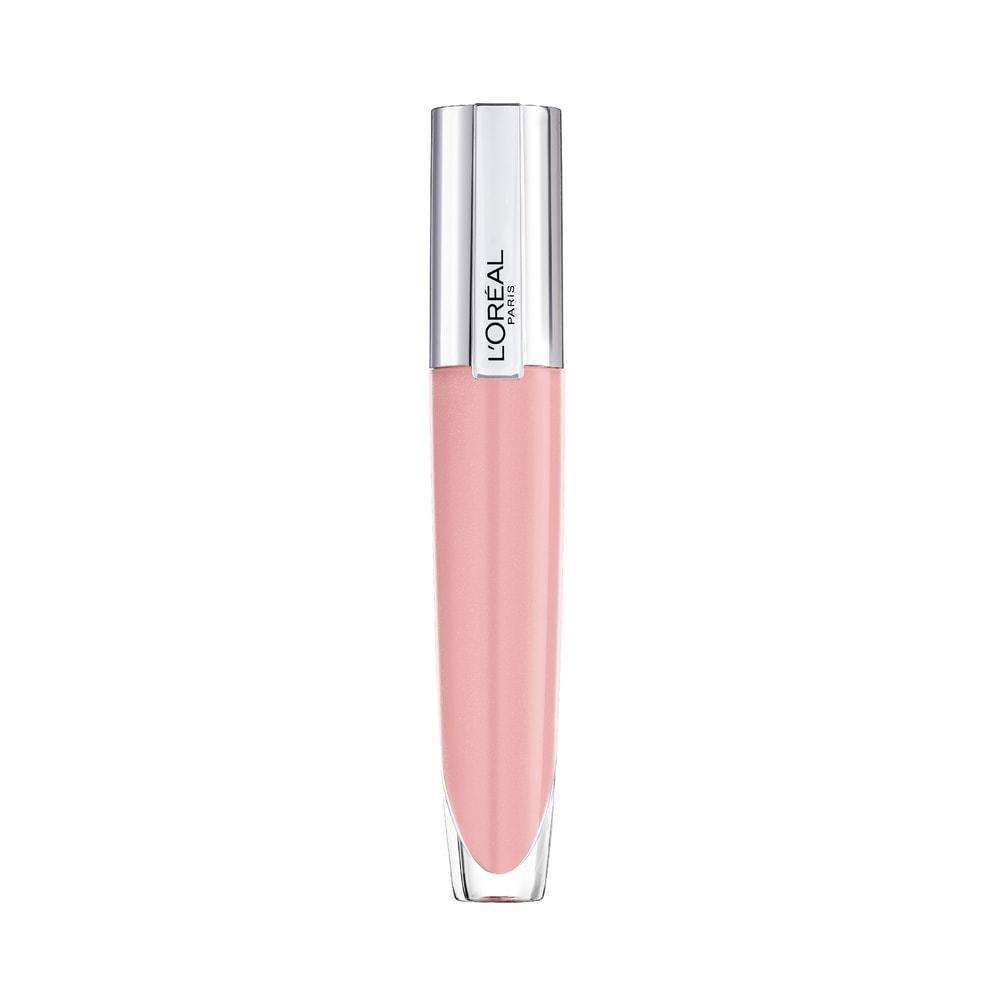 L'Oreal Paris Luxe Shine Lip Gloss - Soar 402, 7ml - High-Gloss, Volumizing Plumper for Enhanced Fullness and Alluring Radiance