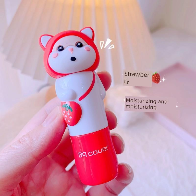 Rabbit Lip Balm Long-Lasting Cute Lip Balm for Men and Women Moisturizing Anti-Dryness Colorless Protective Gift New Recommendation