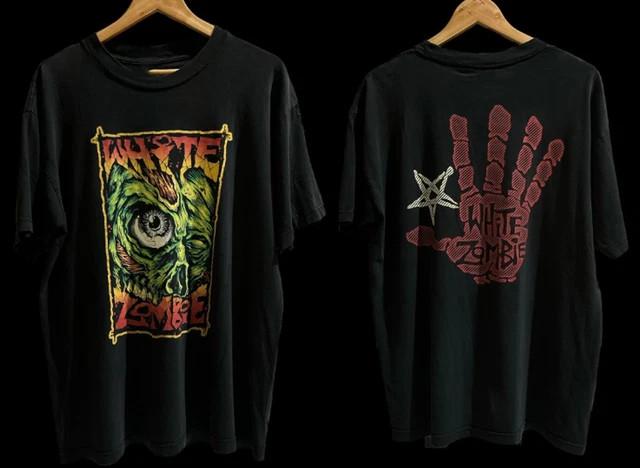 

1997 WHITE ZOMBIE Reprinted Collectible Shirts Tour Unisex All Size Shirt Unisex T-Shirt XL