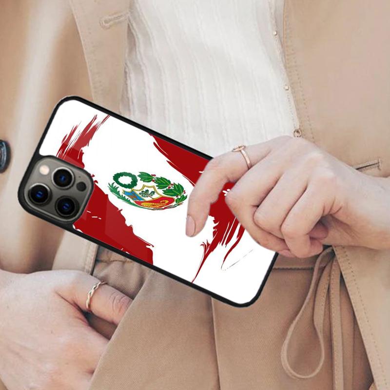 Peru Flag Magnetic Phone Case For APPLE iPhone 17 Air 16 14 13 12 Pro Max 15 Plus Wireless Charge With MagSafe Cover