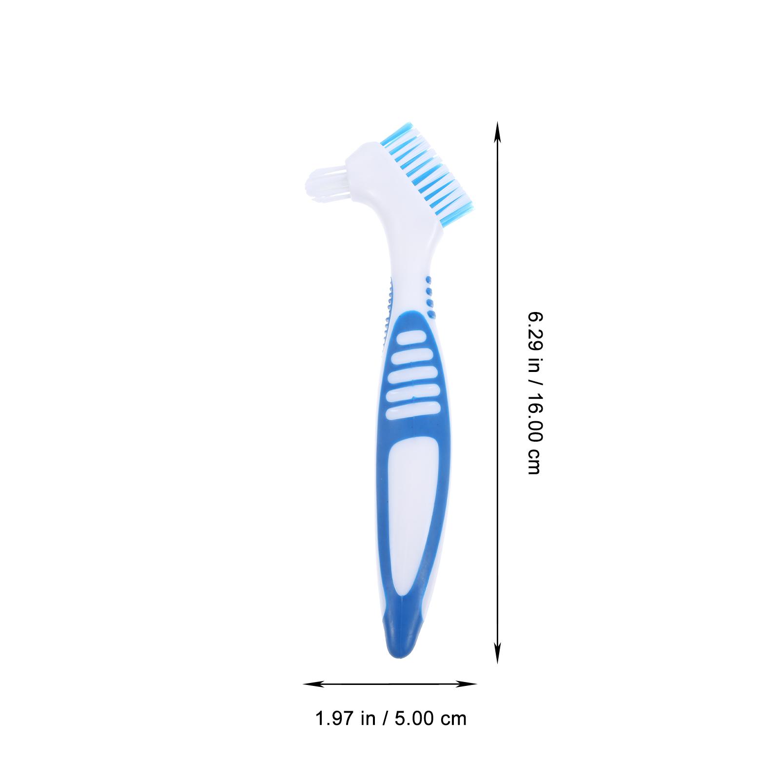 Turtle Shell Cleaning Brush Premium Plastic Double-Sided Nylon Bristles Dense Durable For Aquatic Turtle Care Mud Dirt