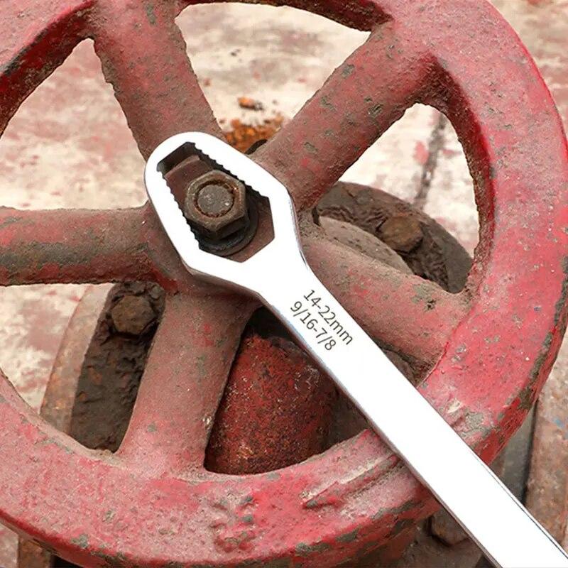 Universal Torx Wrench Adjustable Torque Wrench 8-22mm Ratchet Spanner for Bicycle Motorcycle Car RepairTools Mechanical Tool