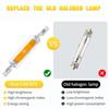 R7S LED Lamp COB Glass Tube 78MM 8W 118MM 13W Replace Halogen Bulb J78 J118 Lamparda Spot Light AC220V 240V