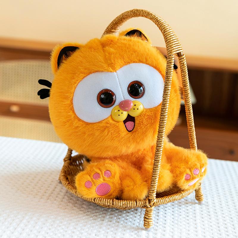 Garfield Cuter Sitting Style Plush Toy Family For Kids Nap Pillow And Decor Home