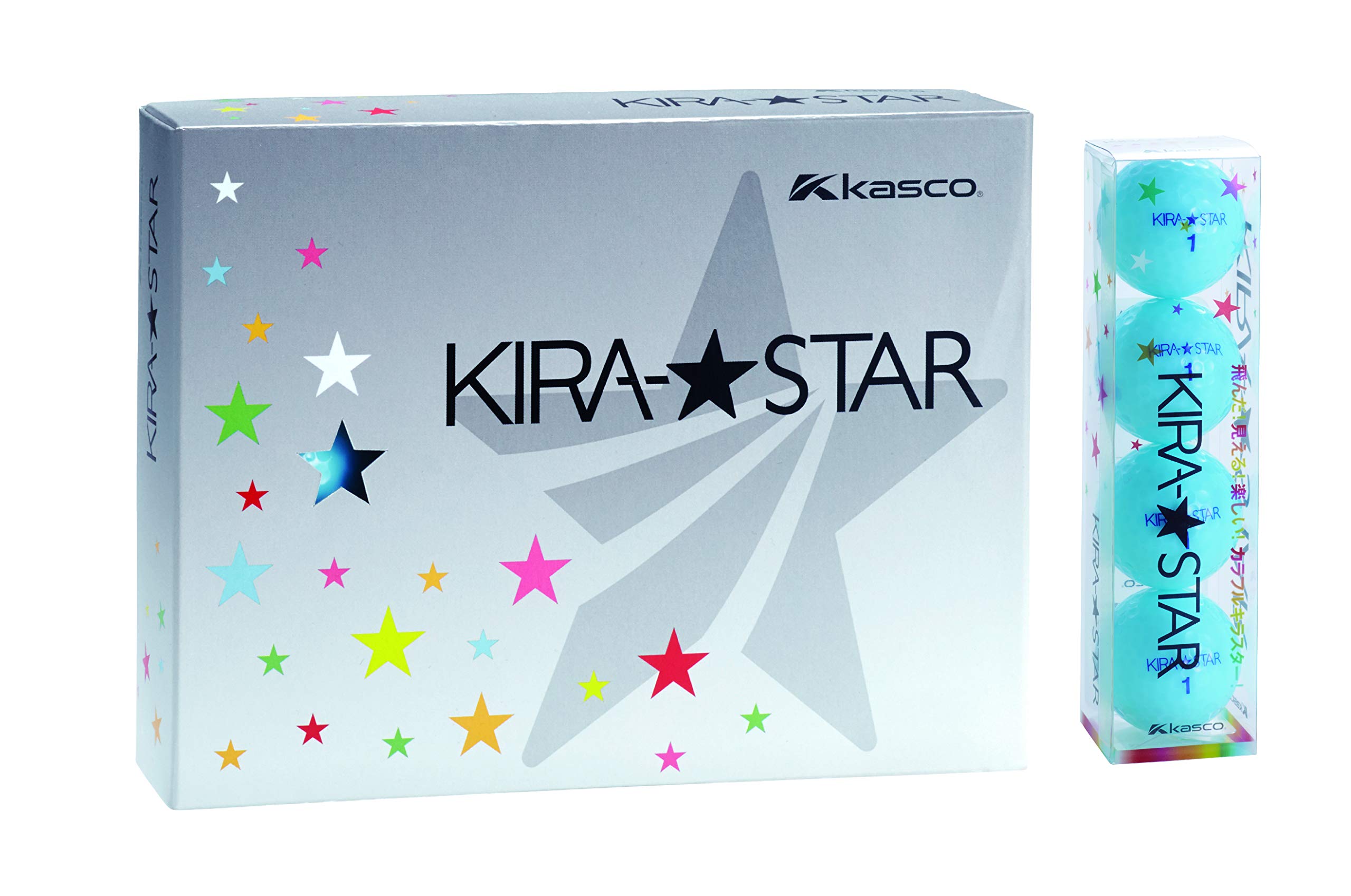 

Kasco Golf Ball KIRA STAR2 Kira Star 2N Aqua Dozen