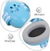 Adjustable Kids Noise Cancelling Headphones, Soft Comfortable Ear Muffs for Babies Toddlers, Hearing Protection for Sleeping & Travel, Sky Blue