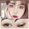 [One Touch Molding] Two-Color Eye Shadow Stick Highlight Eye Shadow Pen Waterproof Sweat-Proof Shimmer Eyeshadow Earth Color Beginner