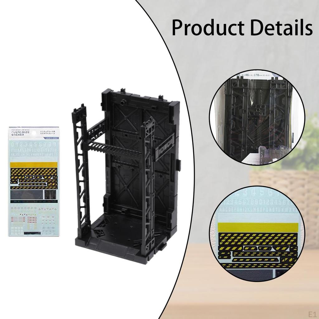 Interlocking Display Base Model Stand Universal Cartoon Character Storage Box Home