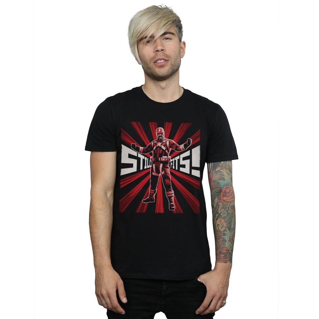 Marvel Mens Black Widow Movie Red Sparrow Fits T-Shirt