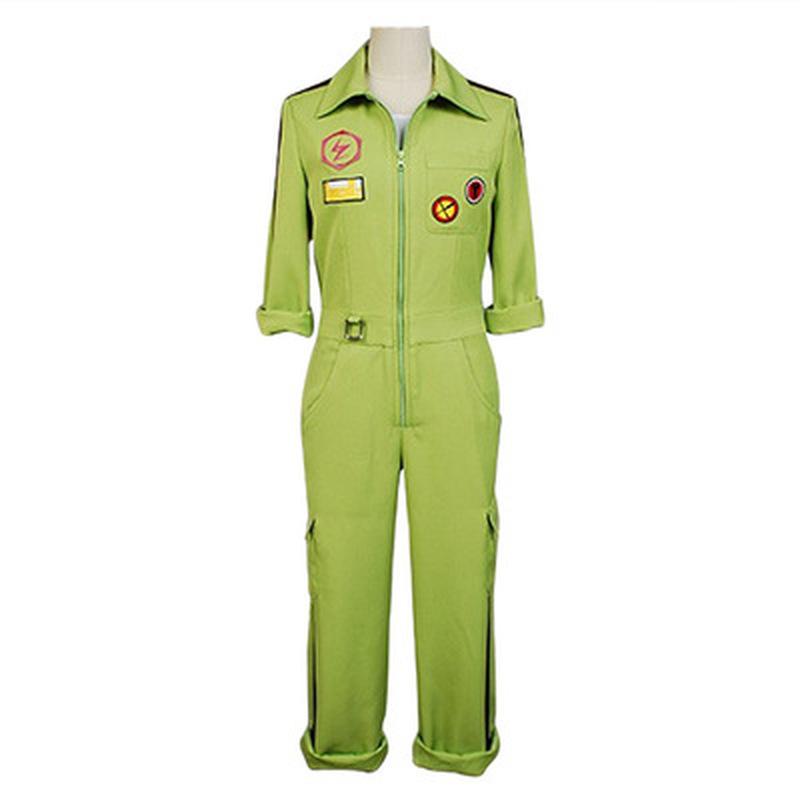 Anime Cosplay Super DanganRonpa2 Kazuichi Souda Cosplay Costume Full Set Outfit Men Women Jumpsuit