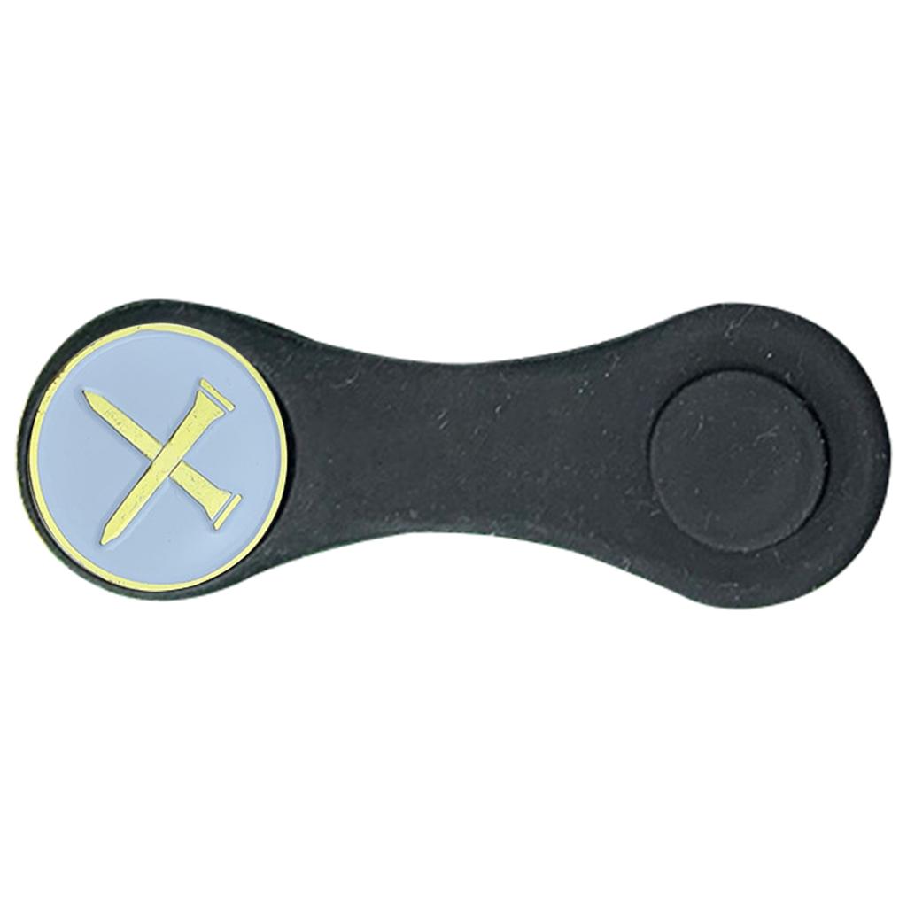 Silicone Golf Ball Marker Hat Clip Replacement Magnetic Silicone Golf Ball Marker Holder for Position Calibrating