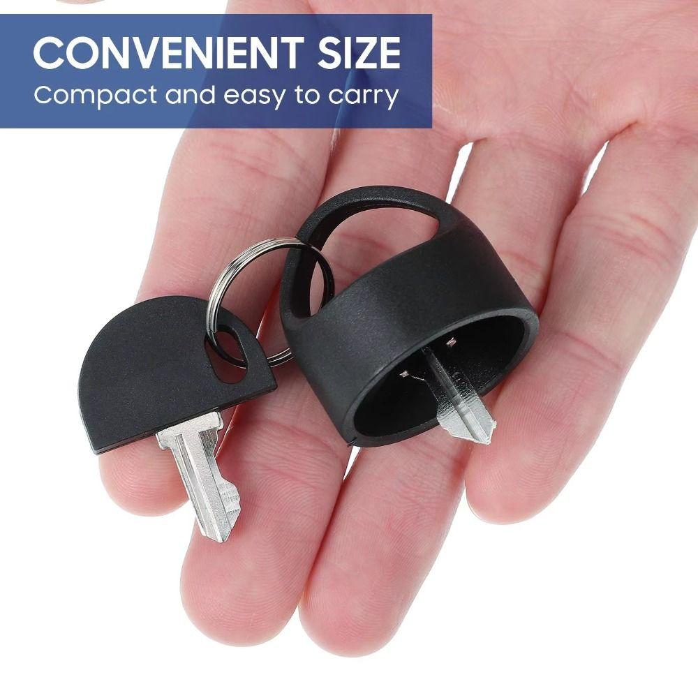 Black Electric Vehicle Transportation Key Metal Travel Scooter Key Mobility Scooter Key  Travel Use
