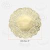 50/100/200pcs Lace Paper Doilies Round Disposable Decorative Paper Placemats Hollow Flower Absorbing Papers for Cakes Desserts