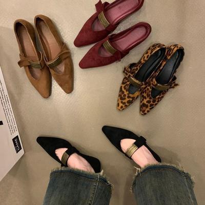 French Single Shoes Flat Shoes 2024 Spring and Autumn Height Increase Small Fragrant Single Shoes Soft-soled Shoes Retro Mary Jane Women's Shoes