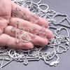 10 Stück/Los Verschiedene Metall Zufällige Mischung Pferd Schwert Kreuz Anhänger Charms Für Schmuckherstellung Zubehör DIY Ohrringe Armband Anhänger