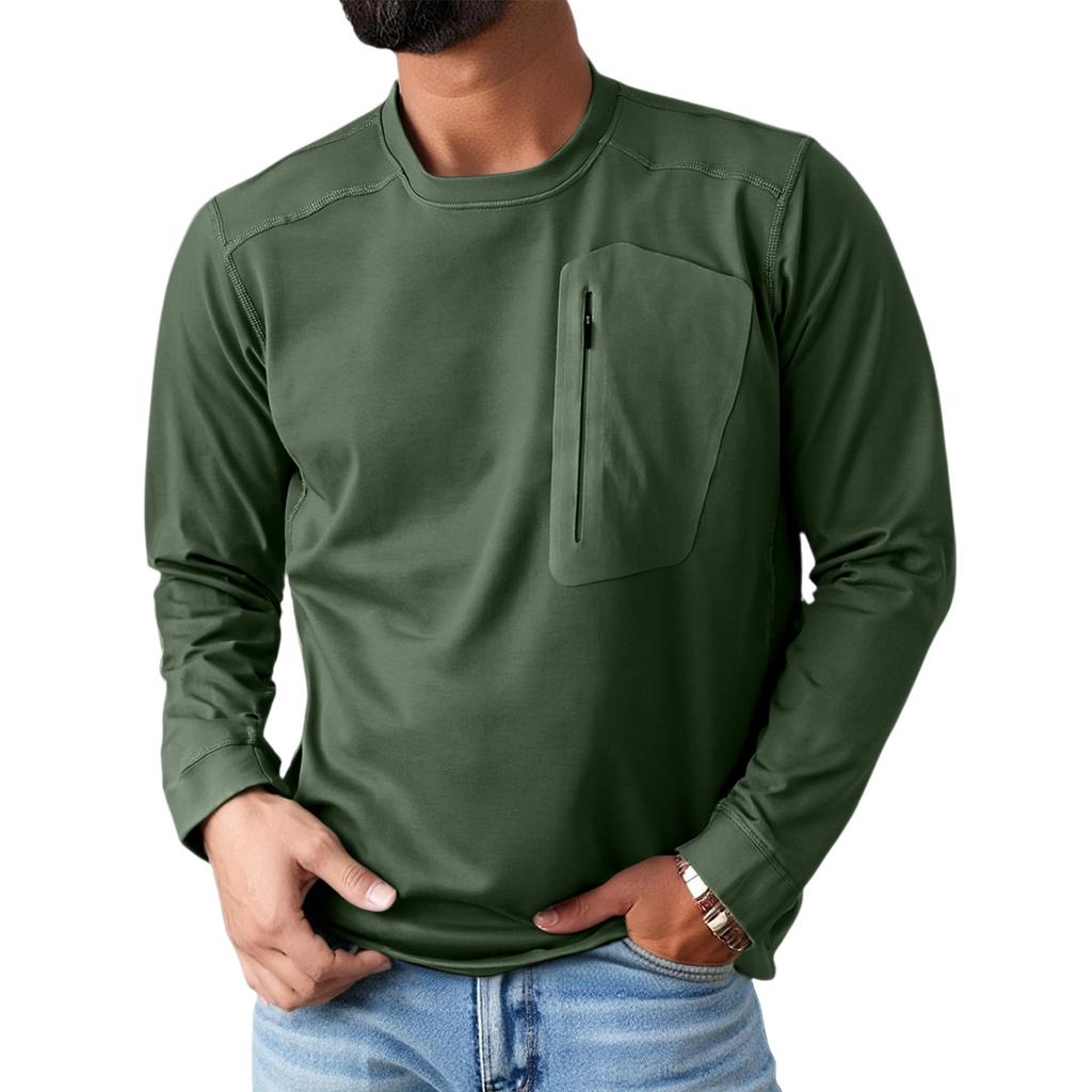 Men's  Hoodie  Trend  Loose  Round Neck  Pullover