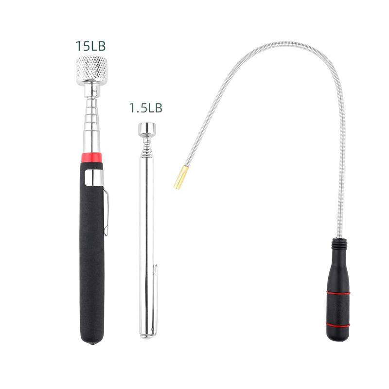 Telescopic Magnetic Pick Up Tool Magnet Retrieval Stick (1.5LB 5LB 10LB 15LB) for Car Repairing Machinery Maintenance Car Tools