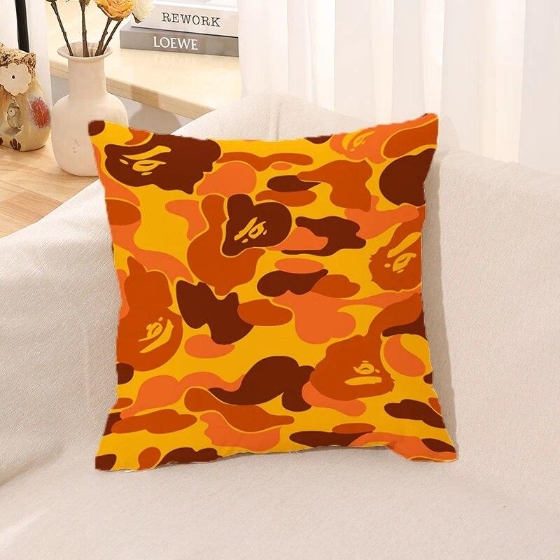 Camouflage Cushion Pillow Home Anime Pillowcase Sofa