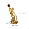 Hand Rose Statue Resin Figurine Gift Collection Delicate Home Decor Aesthetic Sculpture Tabletop
