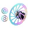 160mm/180mm Stainless Steels Disc Brake Rotor with Screws Bicycles Disc Brake Rotor for Road Bike, Mountain Bike