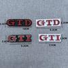 ankfz6 3D Metal Front Grille GTD Logo Emblem Rear Trunk Badge Stickers For Volkswagen VW Golf 2 4 5 6 7 R MK2 MK3 MK4 Car Accessories