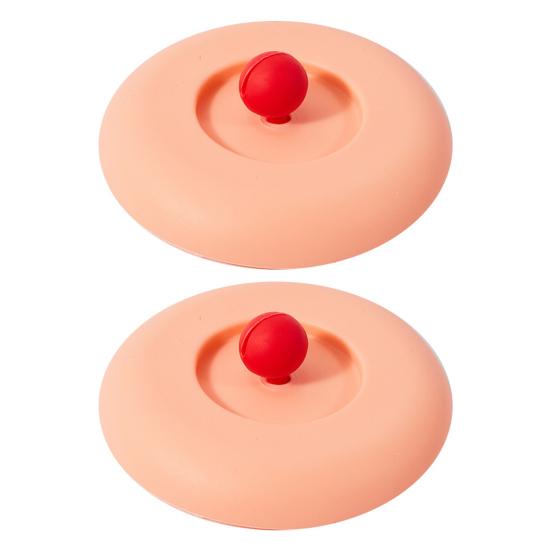 Silikon Kopplokk med Skjeholder Varmebestandig Støvdeksel Universell Rund Vannkoppforsegling for Kaffekopp